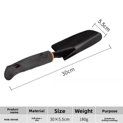Mini Gardening Tool Set: Trowel, Rake, Hoe - 4 Piece Kit