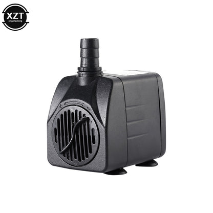 Submersible Water Pump 10W EU Plug with LED for Aquarium