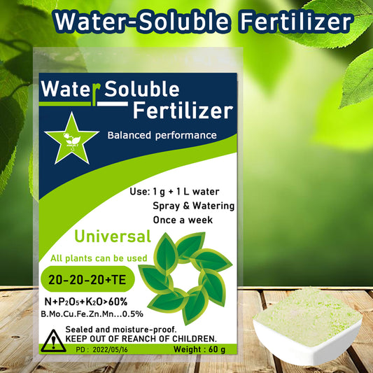 Plant Fertilizer - 60g Universal NPK Plant Food Fertilizer