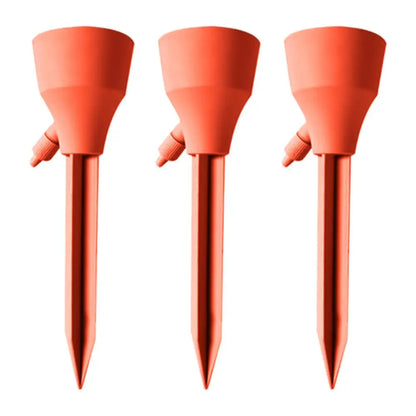 Automatic Plant Watering Spikes - 3 Pack Self-Watering Irrigation Dripper Devices