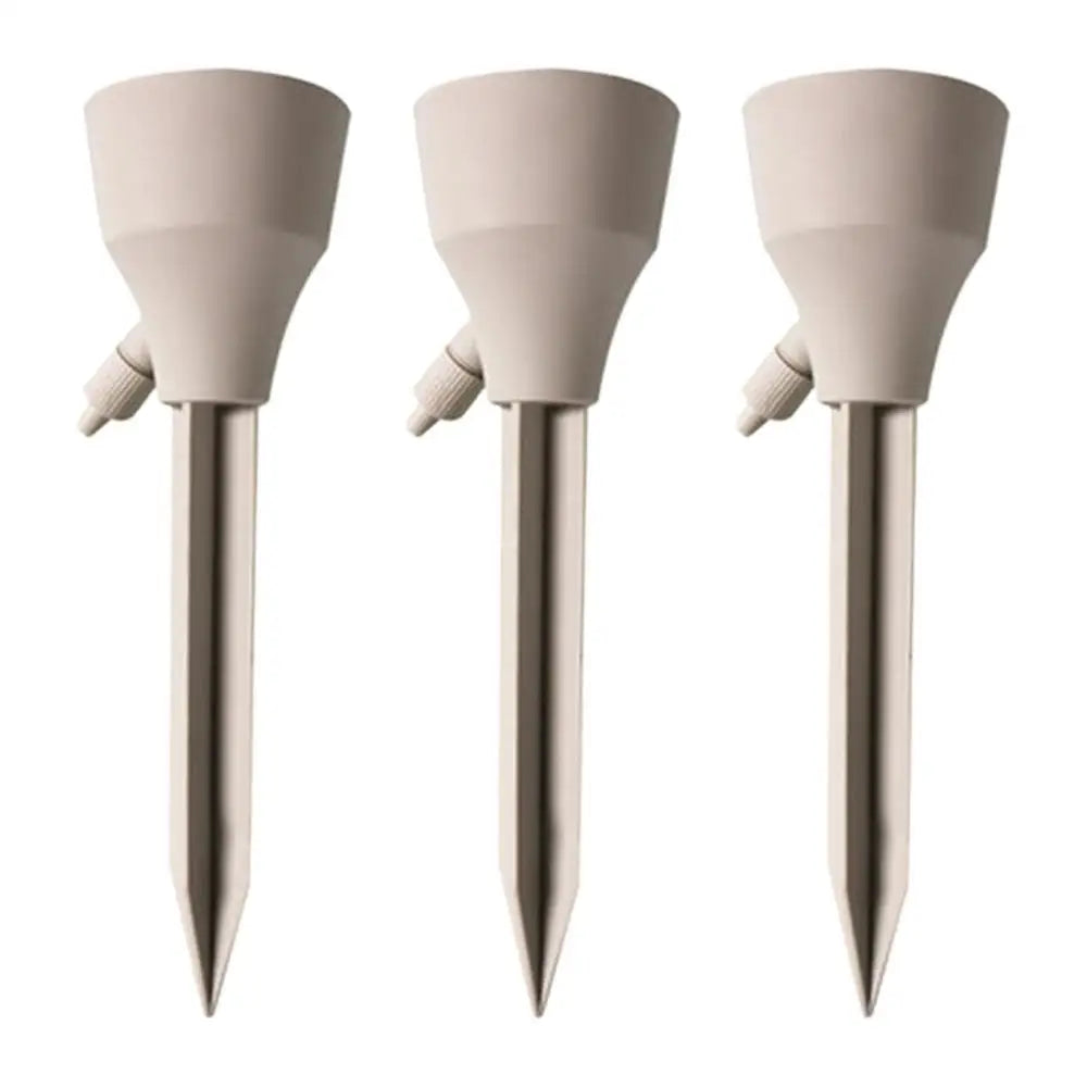 Automatic Plant Watering Spikes - 3 Pack Self-Watering Irrigation Dripper Devices