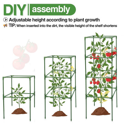 Plant Trellis: Sun-resistant Tomato Trellis - Anti-corrosion Plant Support