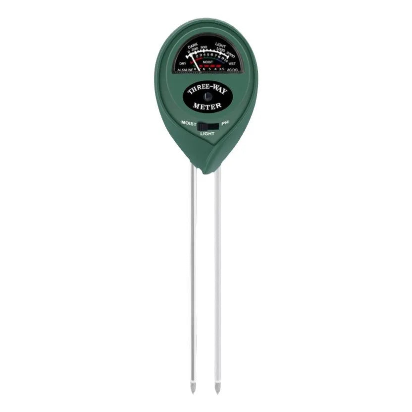 LCD Soil pH Meter: 3-in-1 Digital Tester for Garden & Plants