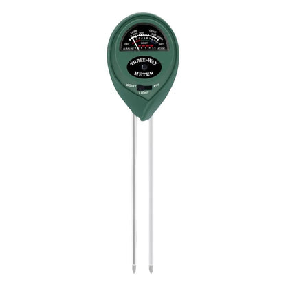 LCD Soil pH Meter: 3-in-1 Digital Tester for Garden & Plants