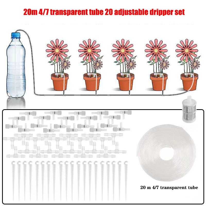 Garden Drip Irrigation Kit - Water-Saving Micro Dripper
