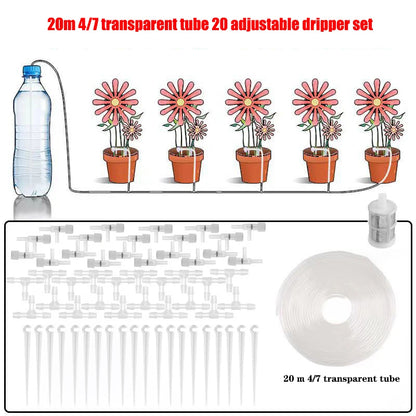 Garden Drip Irrigation Kit - Water-Saving Micro Dripper