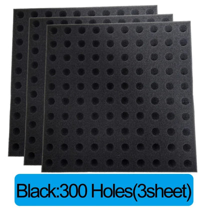 100Pcs Sponge Squares for Hydroponics Hydroponic Sponge Planting Tool Household Greenhouse Hydroponic Sponge Square Sponges