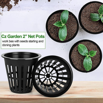 Hydroponic Plant Pots: Net Cups 2 Inch Plant Baskets for Water Planting