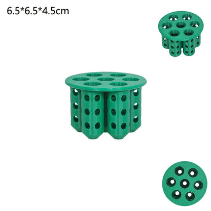 Hydroponic Plant Growing Lid Water Culture Planter Cup Holder Seed Germination Tray For Glass Cup Seedling Cultivation