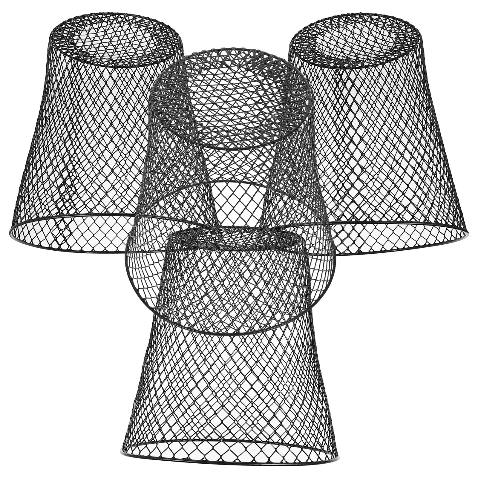 Plant/Crop Protective Cover Cage Set: Iron Mesh, Reusable & Sturdy