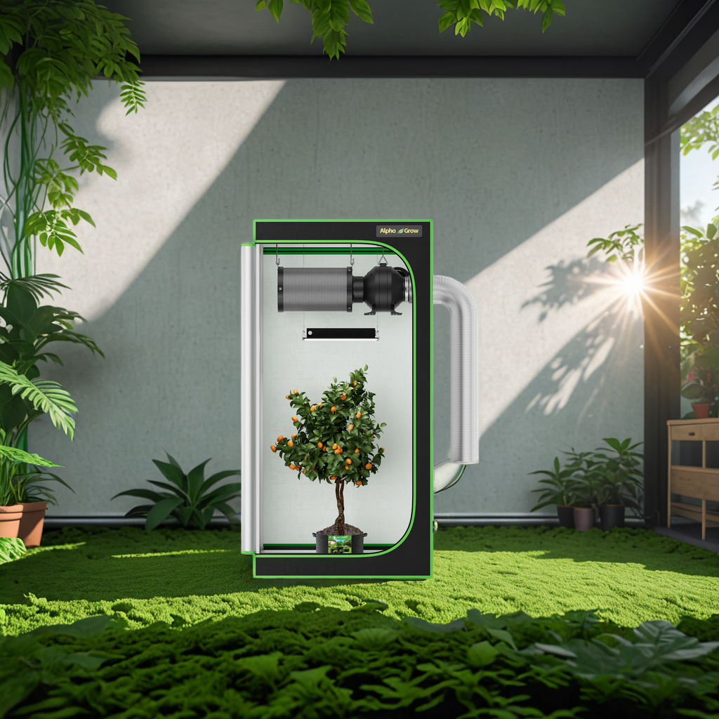 Grow Tents 1680D Mylar 2x2/3x3/4x2/4x4 Ft - ALPHAGROW