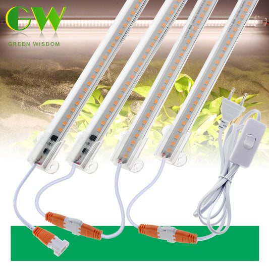 SMD 2835 LED Bar Light 4000K EU Plug - Full Spectrum