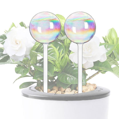 Plant Watering Globes - Rainbow Gradient Auto Bulbs