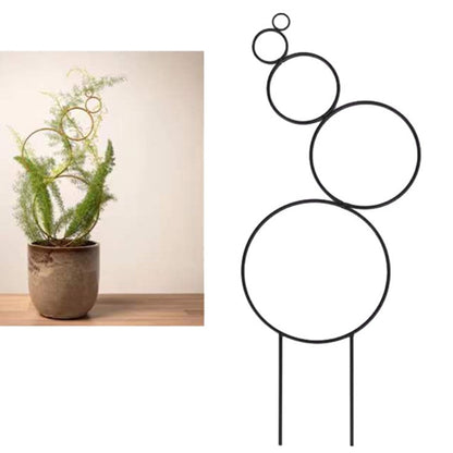 Plant Trellis: Round Garden Trellis 14” - Climbing Vine Plant Support