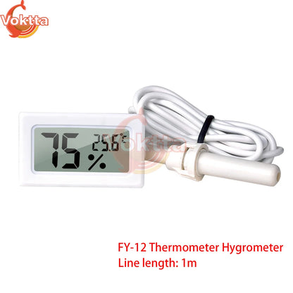Mini LCD Hygrometer - Indoor Temp & Humidity Sensor