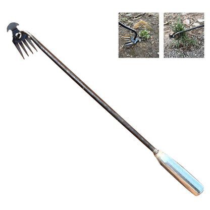 Weed Puller: Hand Weeder Tool - Long Handle Weed Digger for Gardening