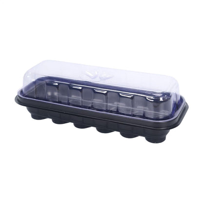 Seed Starter Trays 12-Cell Reusable for Greenhouse & Garden