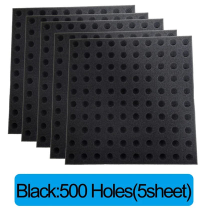 100Pcs Sponge Squares for Hydroponics Hydroponic Sponge Planting Tool Household Greenhouse Hydroponic Sponge Square Sponges