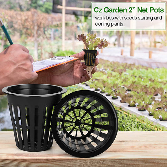 Hydroponic Plant Pots: Net Cups 2 Inch Plant Baskets for Water Planting