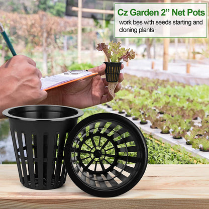 Hydroponic Plant Pots: Net Cups 2 Inch Plant Baskets for Water Planting