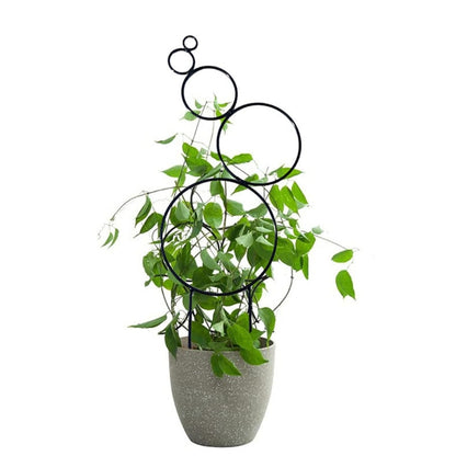 Plant Trellis: Round Garden Trellis 14” - Climbing Vine Plant Support