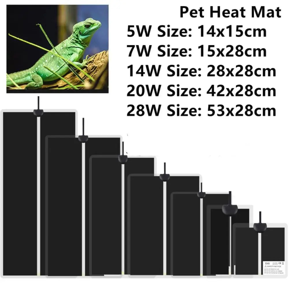 5W Seedling Heat Mat Plant Seed Anti-cold Pet Winter Heating Mat with Temperature Controller Plant Flower Vegetable