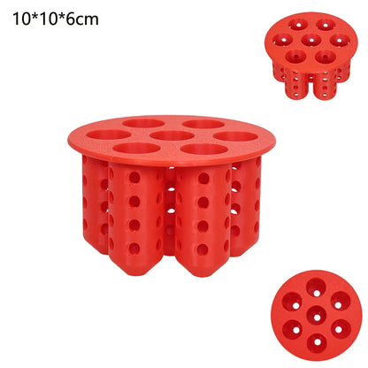 Hydroponic Plant Growing Lid Water Culture Planter Cup Holder Seed Germination Tray For Glass Cup Seedling Cultivation