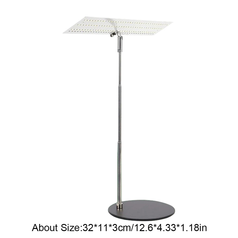 Plant Grow Light Height Adjustable Hydroponics Growing Light IP54 Waterproof Desktop Grow Lamp for Seedlings Indoor Plants