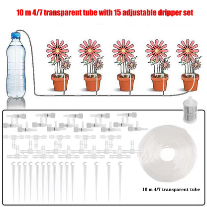Garden Drip Irrigation Kit - Water-Saving Micro Dripper