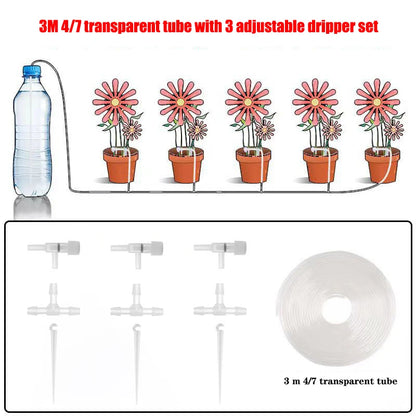 Garden Drip Irrigation Kit - Water-Saving Micro Dripper