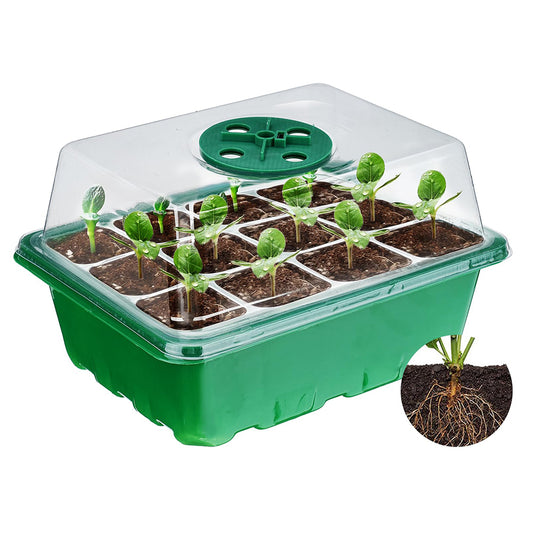 Seed Tray Kit: Mini Greenhouse for Germination