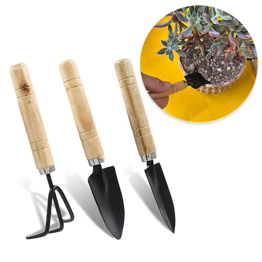 Gardening Tools: 3-Piece Stainless Steel Set