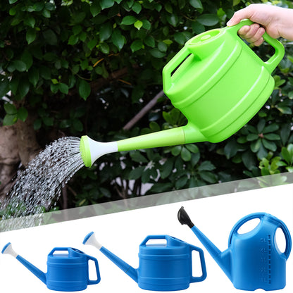 Long Spout Watering Can with Sprinkler Head & Comfort Grip